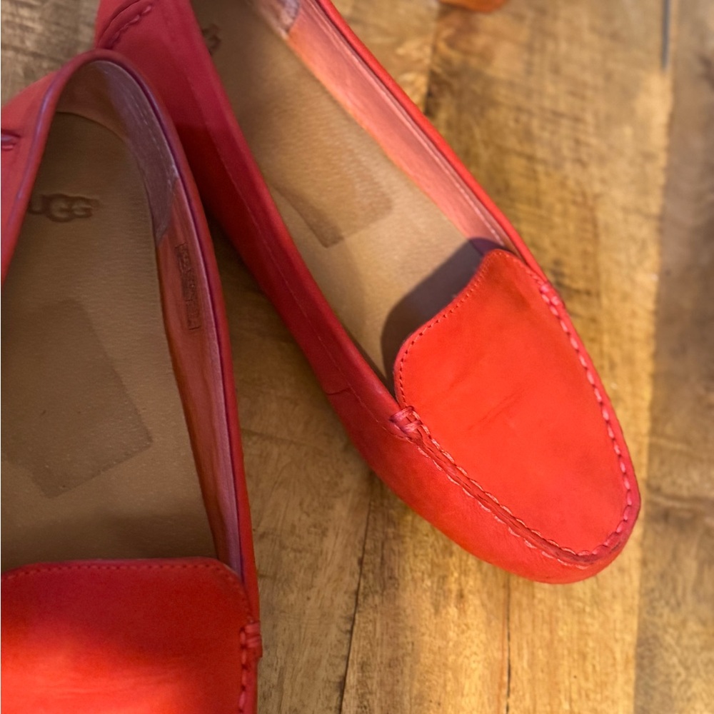 UGG Women's Vibrant Red Loafers